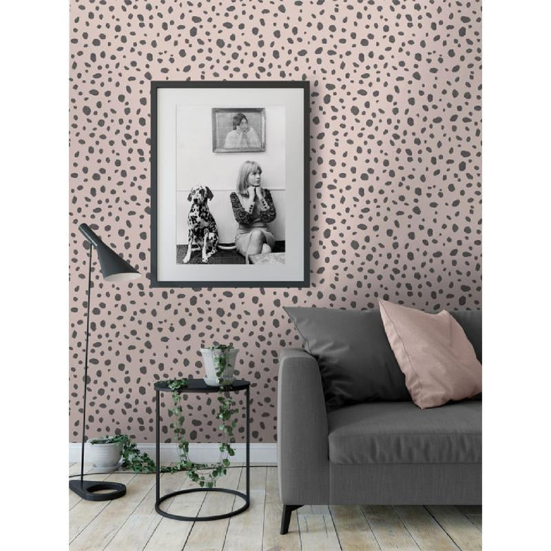 12941 Dalmatian Pink Wallpaper By Holden DŽcor