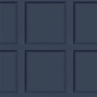 12980 Modern Wood Panel Navy Blue Wallpaper by Holden DŽcor