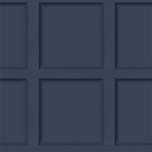 12980 Modern Wood Panel Navy Blue Wallpaper by Holden DŽcor