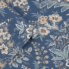 130097 Marlbrook Dusky Seaspray Wallpaper by Laura Ashley