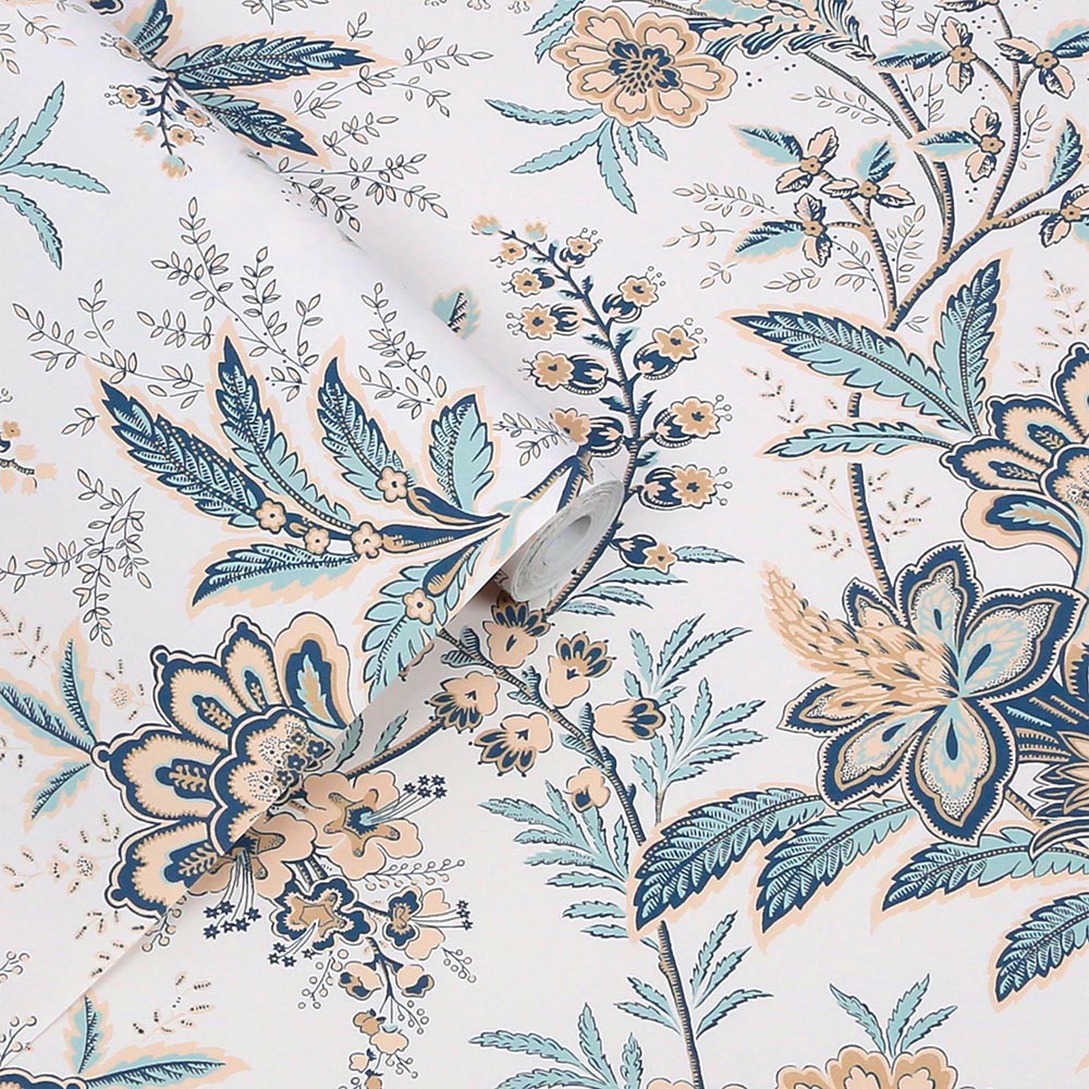 130098 Marlbrook Pale Linen Wallpaper by Laura Ashley
