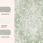 130105 Maddox Sage Green Wallpaper by Laura Ashley