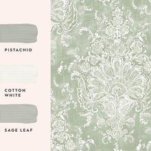 130105 Maddox Sage Green Wallpaper by Laura Ashley