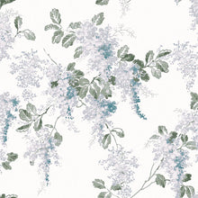 130106 Mirabelle Pale Seaspray Wallpaper by Laura Ashley