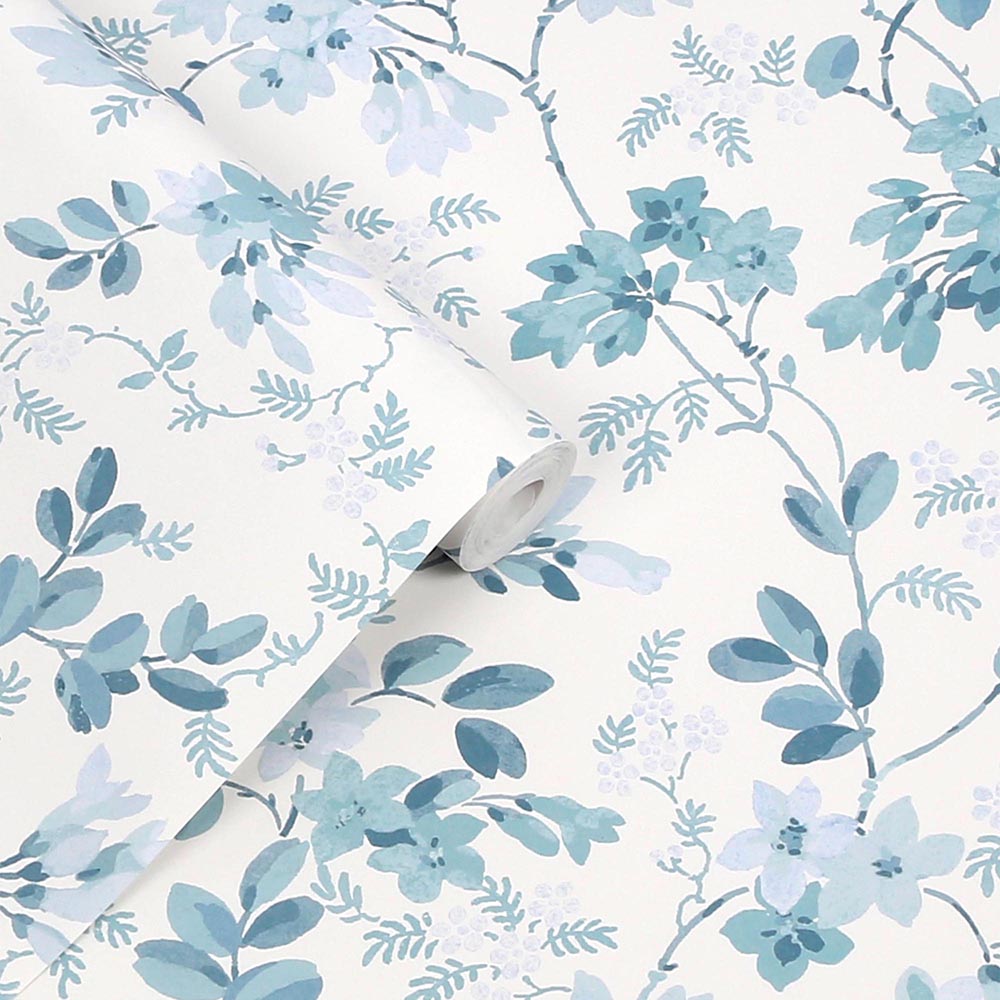 130107 Yewland Seaspray Wallpaper by Laura Ashley