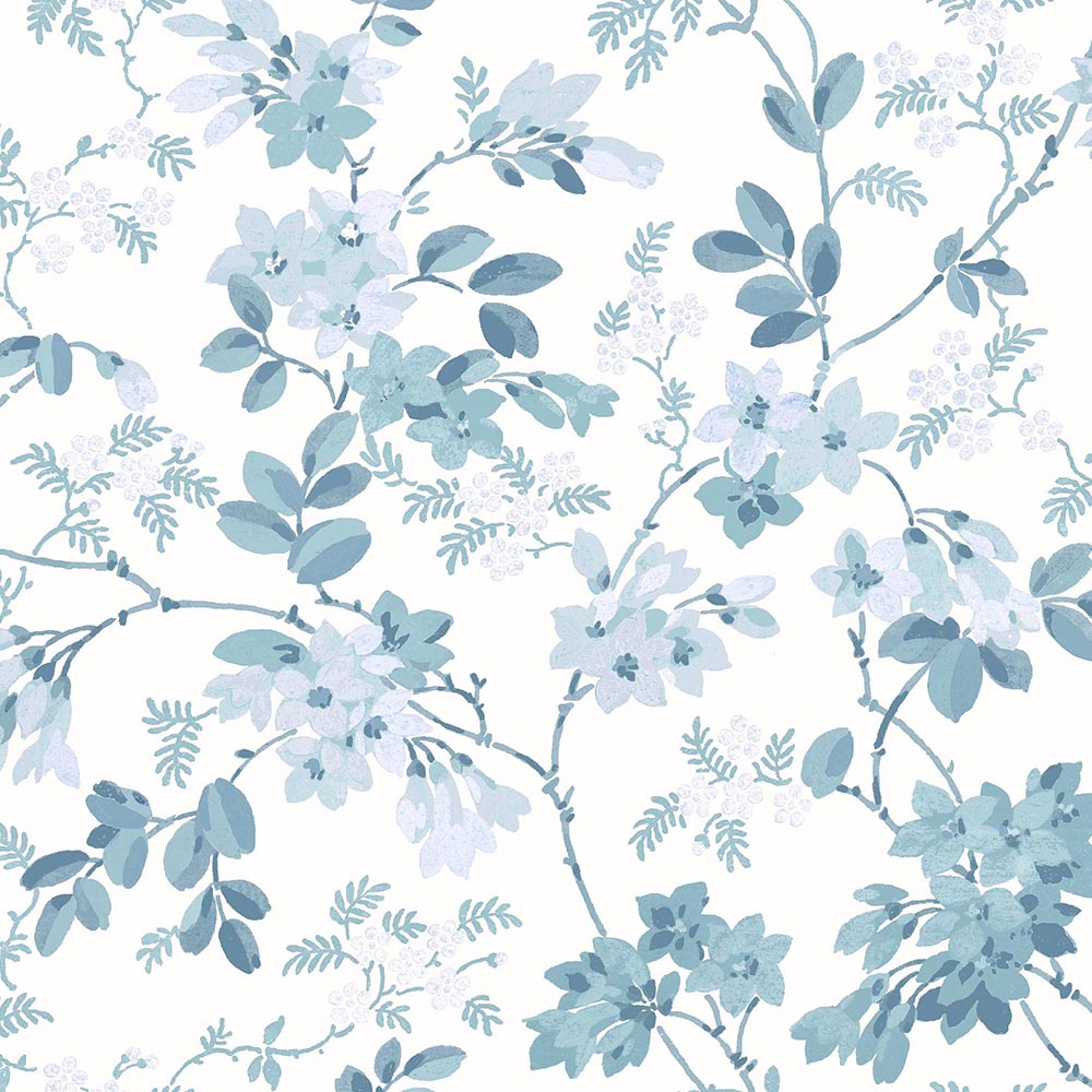 130107 Yewland Seaspray Wallpaper by Laura Ashley