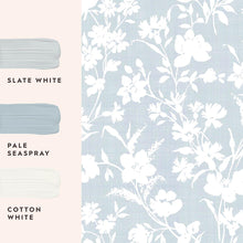 130109 Rye Pale Seaspray Wallpaper by Laura Ashley