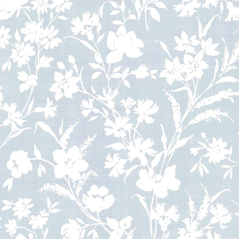 130109 Rye Pale Seaspray Wallpaper by Laura Ashley