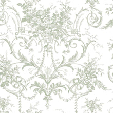 Tuilieries Sage Green Wallpaper by Laura Ashley