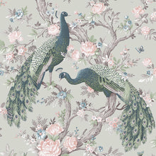 130113 Belvedere Sage Green Wallpaper by Laura Ashley