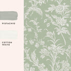130116 Lloyd Sage Green Wallpaper by Laura Ashley