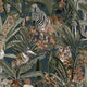 Safari Fusion Navy Wallpaper by Holden Decor