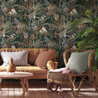 13012 Safar Fusion Navy Wallpaper by Holden DŽcor