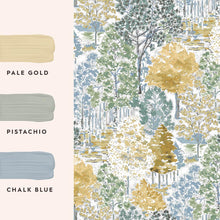 130153 Bernwood Ochre Yellow Wallpaper by Laura Ashley