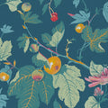 Trail Concerto Navy Wallpaper By Graham & Brown