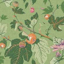 130281 Craftwork Trail Concerto Green Wallpaper By Graham & Brown