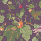 130283 Craftwork Trail Concerto Plum Wallpaper By Graham & Brown