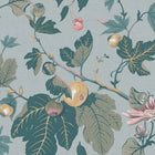 130284 Craftwork Trail Concerto Sky Blue Wallpaper By Graham & Brown