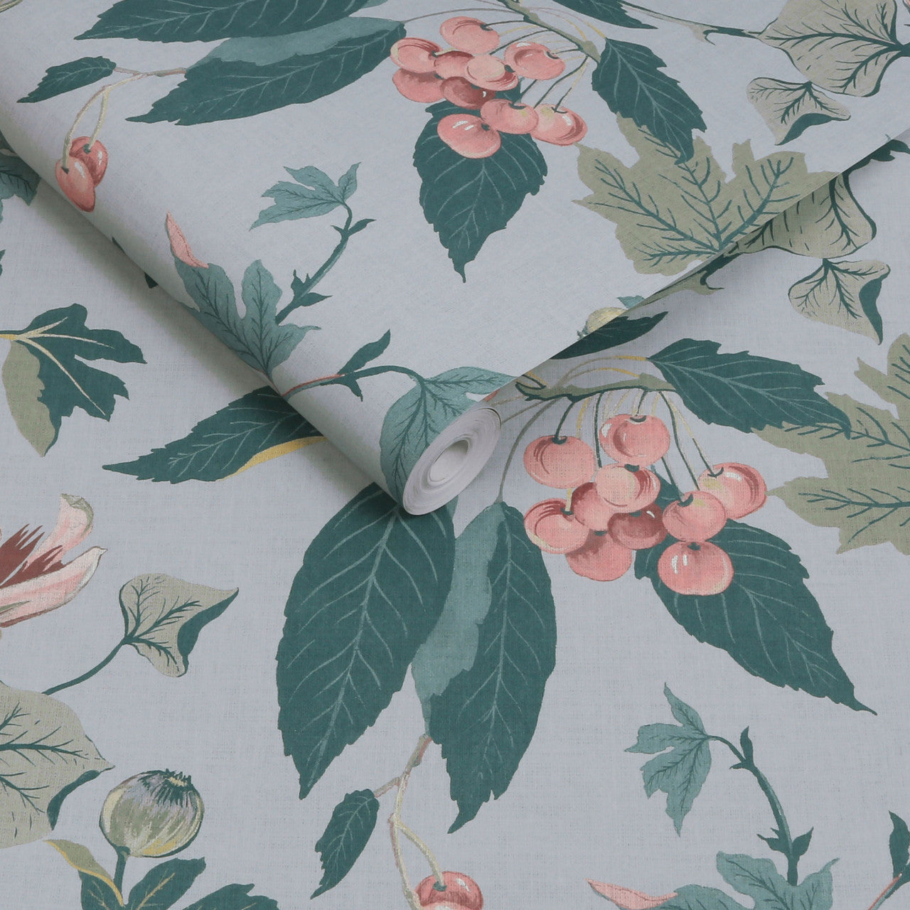 130284 Craftwork Trail Concerto Sky Blue Wallpaper By Graham & Brown