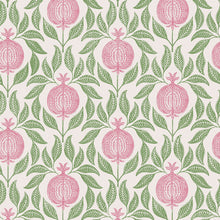 130286 Apple of Grenada Concerto Pink and Green Wallpaper By Graham & Brown