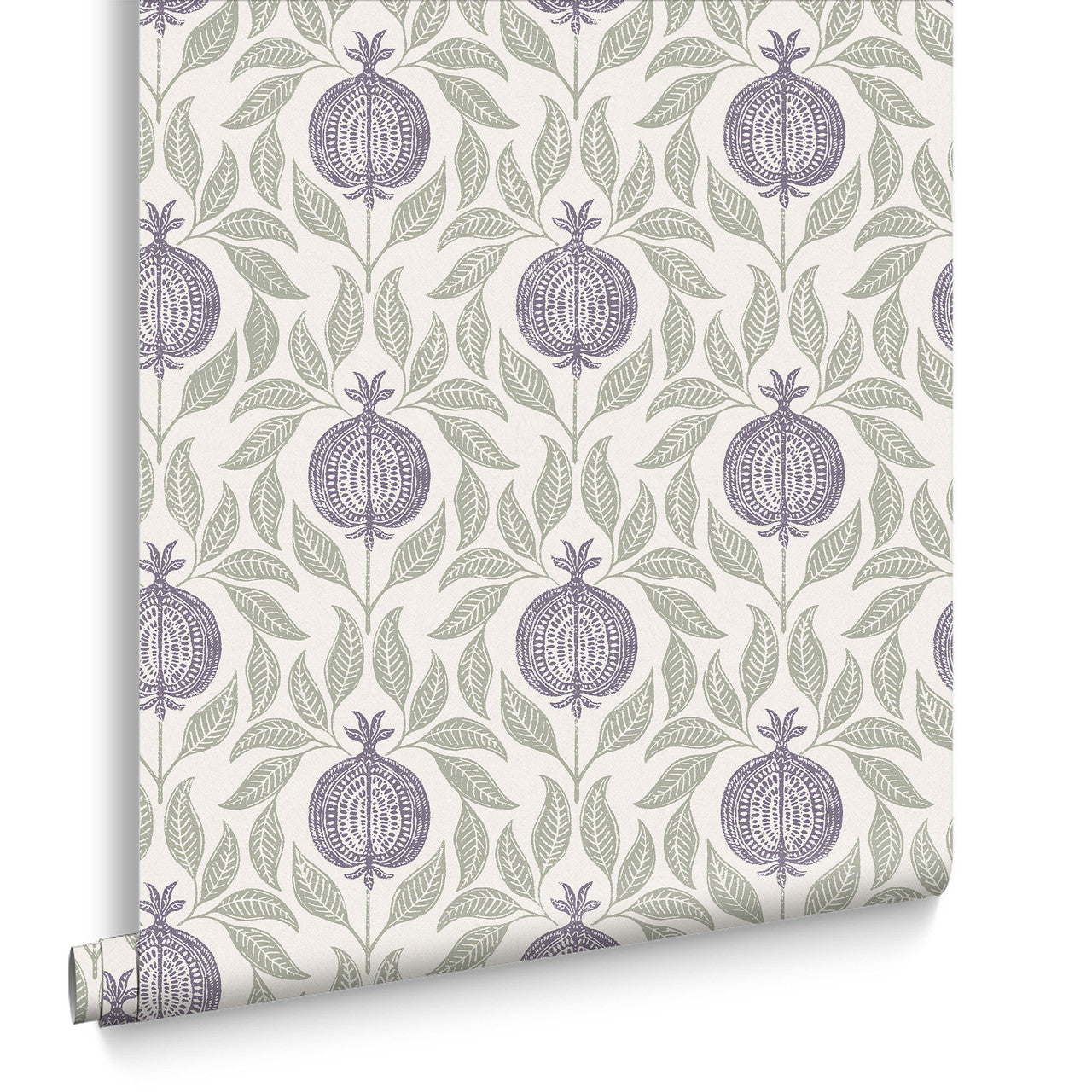 130288 Apple of Grenada Concerto Mauve and Sage Wallpaper By Graham & Brown
