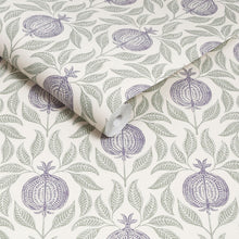 130288 Apple of Grenada Concerto Mauve and Sage Wallpaper By Graham & Brown