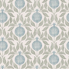 130289 Apple of Grenada Concerto Sky Blue and Green Wallpaper By Graham & Brown