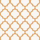 130298 Trellia Concerto Orange Wallpaper By Graham & Brown