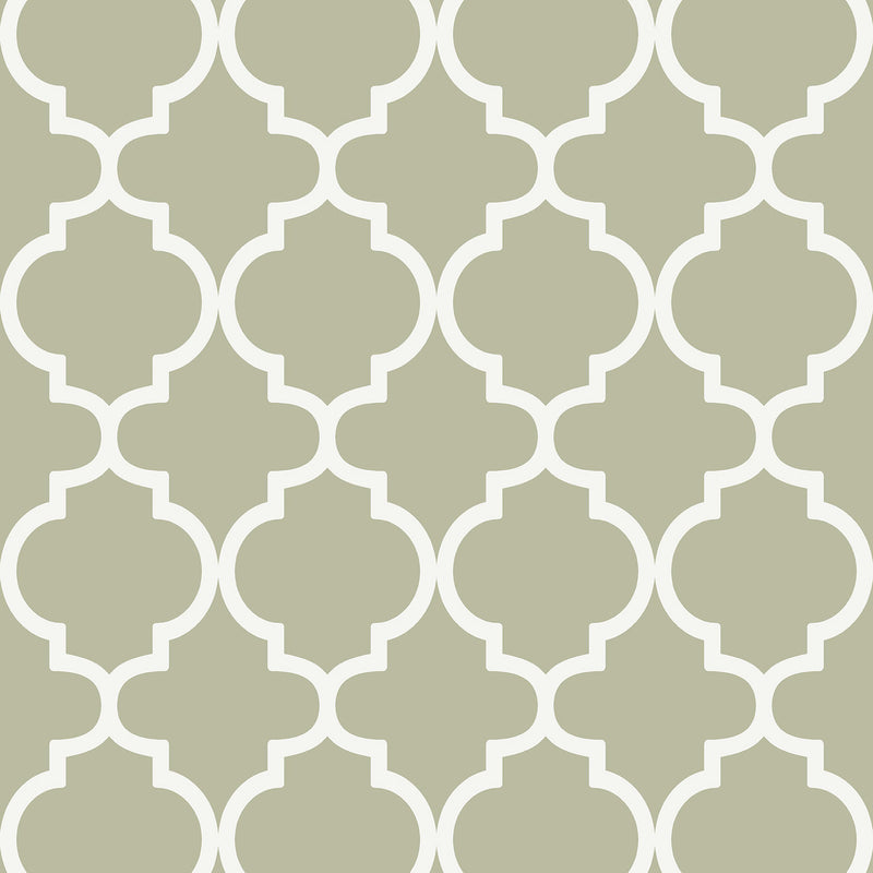 130299 Trellia Concerto Sage Wallpaper By Graham & Brown