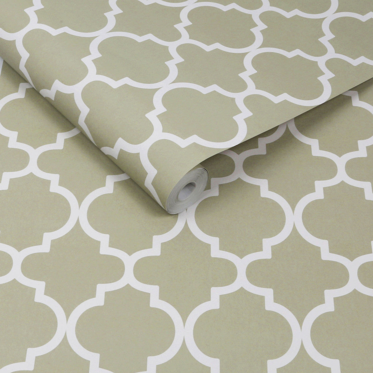 130299 Trellia Concerto Sage Wallpaper By Graham & Brown