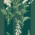 130311 Foxglove Stripe Concerto Teal Wallpaper By Graham & Brown