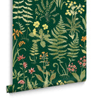 130313 Oshibana Concerto Emerald Wallpaper By Graham & Brown