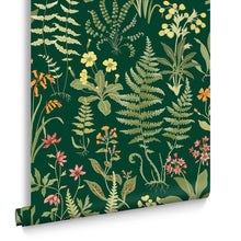 130313 Oshibana Concerto Emerald Wallpaper By Graham & Brown