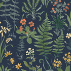 130315 Oshibana Concerto Blue Wallpaper By Graham & Brown