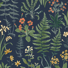 130315 Oshibana Concerto Blue Wallpaper By Graham & Brown