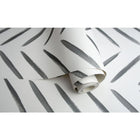13040 Chevron Brush Marks Black and White Wallpaper by Holden
