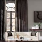 130587 Ribbon Sheers 1 Onyx Harlequin Fabric