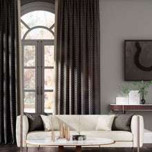 130587 Ribbon Sheers 1 Onyx Harlequin Fabric