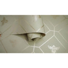 13080 Honeycomb Bee Green Wallpaper by Holden