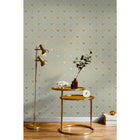 13080 Honeycomb Bee Green Wallpaper by Holden