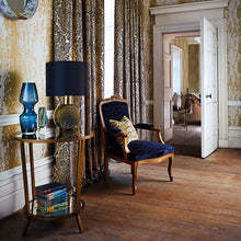 130965 Aurelia Leonida Velvets Sapphire Fabric by Harlequin