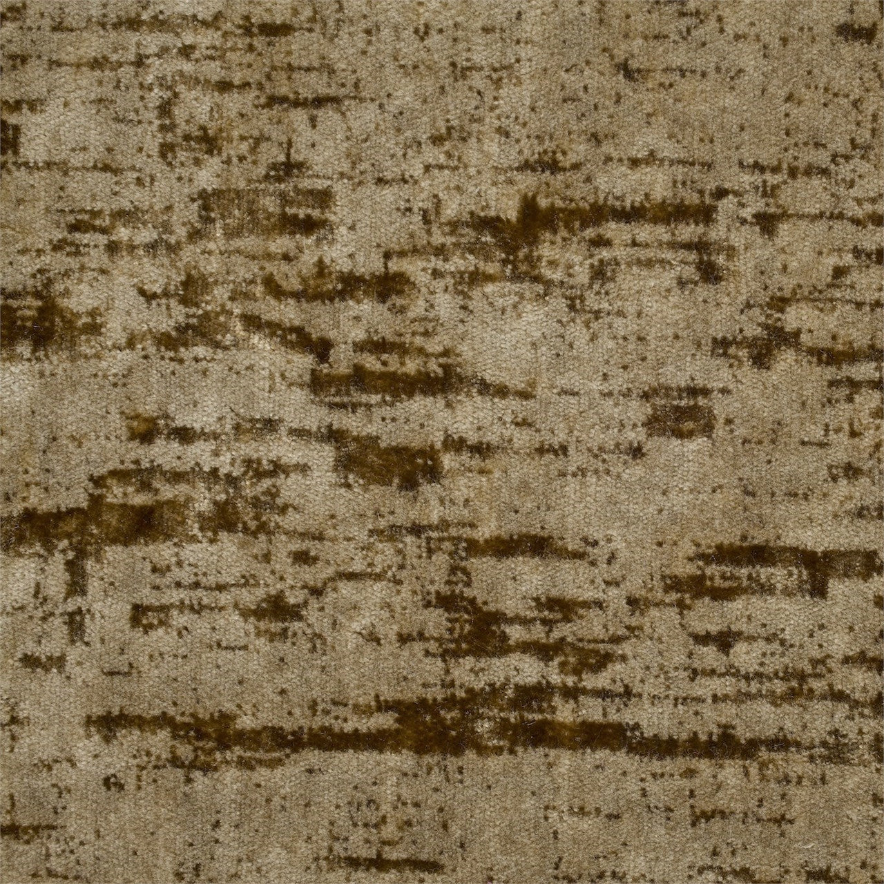 130976 Perla Leonida Velvets Antique Gold Fabric by Harlequin