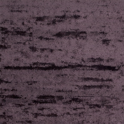 Perla Leonida Velvets Aubergine Fabric by Harlequin
