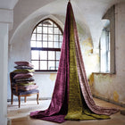 130982 Perla Leonida Velvets Sapphire Fabric by Harlequin