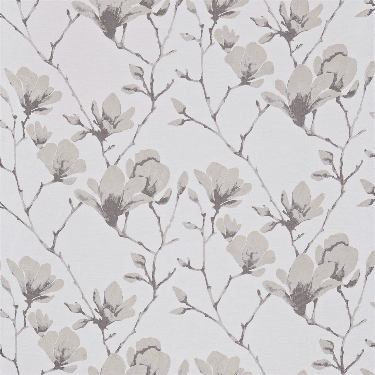 131345 Lotus Momentum 6 Dove / Moonstone Fabric by Harlequin