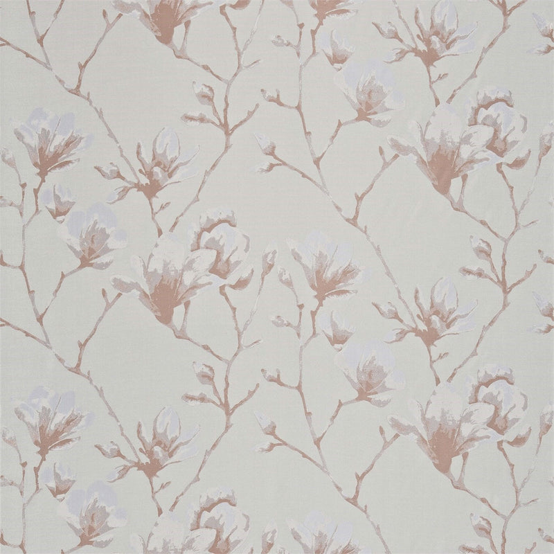 131349 Lotus Momentum 6 Rose Quartz / Chalk Fabric by Harlequin