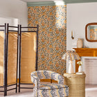 131421 Strawberry Garden Yellow Wallpaper by Cath Kidston