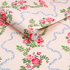 131422 Rose Flutter Pink Wallpaper by Cath Kidston
