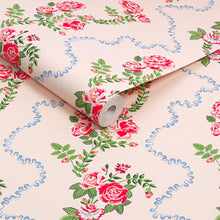 131422 Rose Flutter Pink Wallpaper by Cath Kidston