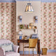Rose Flutter Pink Wallpaper by Cath Kidston